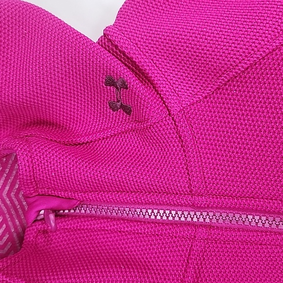 UNDER ARMOUR MAGENTA LIGHT JACKET SIZE XS - Picture 2 of 7